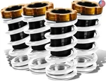 Dna Motoring 4PCS Suspension Coilover Sleeves Spring Kit Compatible With 88-00. Fixed Price $109.41.