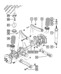 Genuine Mopar Front Coil Spring 52088267. Fixed Price $87.23.