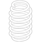 Genuine Mitsubishi Coil Spring 4040A412. Fixed Price $148.16.