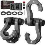 Daydoor 3/4" Ring Shackles, Heavy Duty With 7/8 Pin Black. Fixed Price $78.24.