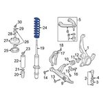 For Honda Cr-v 1998-2001 51401S10A31 Front Coil Spring. Fixed Price $198.04.