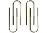 Maxtrac 910205 For 02-08 Ram 1500 2/4WD Rear 9/16" Round U-bolts (pair). Fixed Price $73.47.