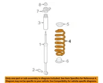Chrysler Oem 19-22 Cherokee Rear Suspension Shocks Components-spring 68391414AA. Fixed Price $101.36.