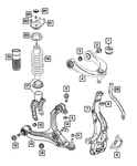 Genuine Mopar Front Coil Spring Right 68506659AA. Fixed Price $65.87.