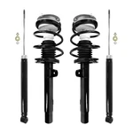 4PCS Front & Rear Complete Struts Shocks For 2000 Bmw 328CI Rwd. Fixed Price $154.59.
