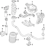 Genuine Nissan Coil Spring 55020-7KA0D. Fixed Price $359.27.