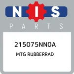 Nissan Mtg Rubberrad 215075NN0A, New Genuine Oem Part. Fixed Price $17.89.