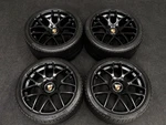 4 Porsche 911 991 Carrera 20" Wheels & Michelin Winter Snow Tires. Fixed Price $2200.00.