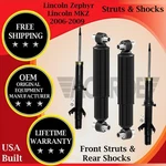 Monroe Oem Front Strut & Rear Shock For 2006-2009 Lincoln Mkz/zephyr Lifetime W.. Fixed Price $264.52.