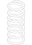 Genuine Nissan Coil Spring 55020-7S021. Fixed Price $80.99.