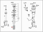 Genuine Mercedes W166 Gle M-class Coil Spring 1663211704. Fixed Price $166.68.