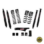 Skyjacker 2-2.5" Dual Rate Long Travel Lift Kit Black Max Shocks Fits Wrangler. Fixed Price $652.82.