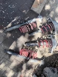 Set Of & Lowering Springs And Shocks For Audi A5 8T Coupe 2010 2.0L Diesel Q. Fixed Price $403.05.