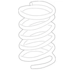 Genuine Mercedes-benz Front Axle Spring 203-321-63-04. Fixed Price $193.07.