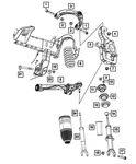 Genuine Mopar Front Coil Spring Right 68320234AB. Fixed Price $71.99.