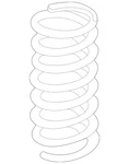 Genuine Mercedes-benz Helical Spring 202-324-18-04-64. Fixed Price $102.19.