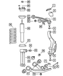 Genuine Mopar Front Coil Spring 52109883AE. Fixed Price $57.82.