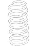 Genuine Nissan Coil Spring 54010-EA801. Fixed Price $89.95.