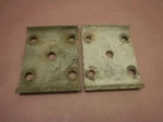 Jeep Wrangler Yj 87-95 Rear Leaf Spring Plates Dana 35 Free Ship. Fixed Price $28.79.