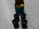 53-62 C1 Corvette Rear Leaf Spring Shackle BUSHINGS--(4)--GM #3706419--NOS. Fixed Price $29.95.
