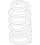 Genuine Mazda Coil Spring TK50-28-011C. Fixed Price $173.05.