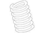 Genuine Audi Coil Spring 8R0-411-105-CQ. Fixed Price $209.75.
