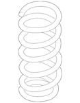 Genuine Nissan Coil Spring 55020-3GP0A. Fixed Price $338.65.