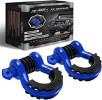 Autmatch D Ring 3/4" Shackles (2 Pack) 41,887IBS Break Strength - Clevis. Fixed Price $37.40.