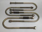 4 Rear Drop 3" Axle Flip Relocator Lowering U-bolt Hardware 10.5" Overall Length. Fixed Price $18.89.