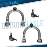 4PC Front Upper Control Arms +lower Ball Joints For Benz E320 E350 E500 E550 Awd. Fixed Price $187.34.