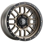 Icon Alloys Alpha 17X8.5 6X5.5" +0MM Bronze Wheel Rim 17" Inch. Fixed Price $328.04.
