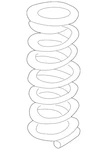 Genuine Toyota Spring 48131-04180 Qty. Fixed Price $62.41.