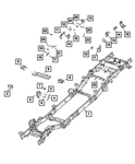 Genuine Mopar Rear Spring Hanger Bracket Left Inner 68142333AB. Fixed Price $218.08.