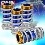 For 88-00 Civic Ek Eg Ej/dc 1"-4" Scaled Suspension Blue Coilover Silver Springs. Fixed Price $27.49.