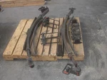 Used Ram 3500 Pair Rear Leaf Springs 3" Plus Hlpr 95-02 Shipped. Fixed Price $908.19.