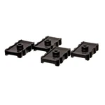 Energy Suspension 5.6105G; Leaf Spring Pads Black For 72-78 Chrysler, Dodge. Fixed Price $102.25.