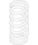 Genuine Mazda Coil Spring BBM2-28-011D. Fixed Price $103.60.