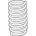 Genuine Bmw Rear Coil Spring 33-53-6-879-969 New. Fixed Price $171.52.