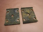 Jeep Wrangler Yj 87-95 Rear Leaf Spring Plates Dana 35 Factory Free Ship. Fixed Price $28.79.
