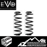 Evo Mfg 4.5" Lift Rear Plush Ride Coil Springs For '18+ Jeep Wrangler Jlu Gas. Fixed Price $279.99.