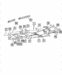 Genuine Mopar 1997-2002 Dodge Ram 3500 Leaf Spring Shackle Bracket 52058658. Fixed Price $131.21.