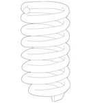 Genuine Mercedes-benz Coil Spring 213-321-09-00. Fixed Price $152.10.