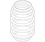 Genuine Audi Coil Spring 5Q0-511-115-KJ. Fixed Price $158.09.
