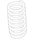 Genuine Bmw Coil Spring 33-53-7-853-275. Fixed Price $205.99.