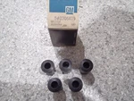 53-62 C1 Corvette Spring Shackle Bushings (5)-GM #3706419-NOS--NCRS!!. Fixed Price $34.95.