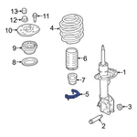 Ford Edge 2015-2024 E1GZ8321B Front Lower Coil Spring Insulator. Fixed Price $15.77.