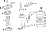 Genuine Bmw Coil Spring 31-33-8-469-741. Fixed Price $220.12.