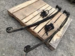 Used Pair Of Front Leaf Springs From 01 C3500HD Ibeam Axle Truck Shipped 28606. Fixed Price $860.34.