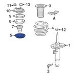 For Honda Civic 16-21 51402TBAA02 Front Right Upper Coil Spring Insulator. Fixed Price $12.47.