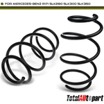2PCS Coil Springs Front Left & Right For Mercedes-benz R171 SLK280 SLK300 SLK350. Fixed Price $39.99.